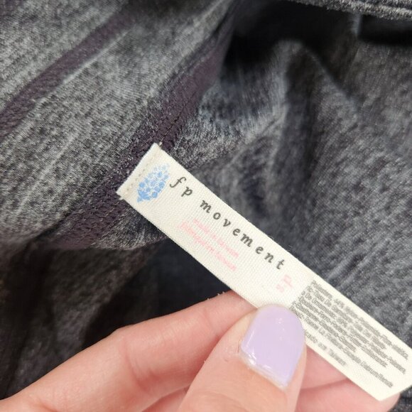 Free People Movement Grey Full Lengths Leggings Activewear Sweatpants Tights S - Picture 8 of 10